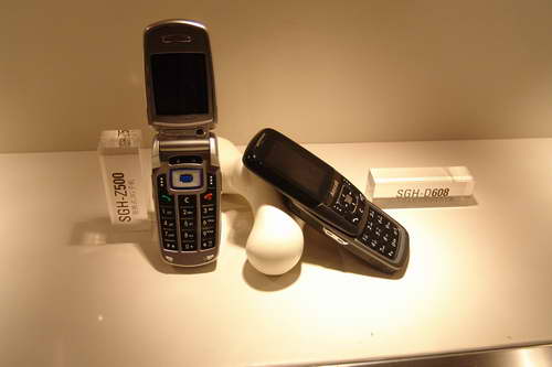 8號(hào)館三星產(chǎn)品秀 2005年中國(guó)國(guó)際通信設(shè)備技術(shù)展上的科技之光